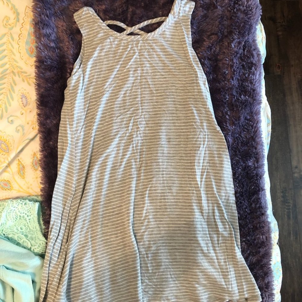 Grey Casual Dress
